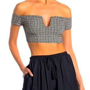 Free People Lucky Now Brami Crop Top NWT Size M
